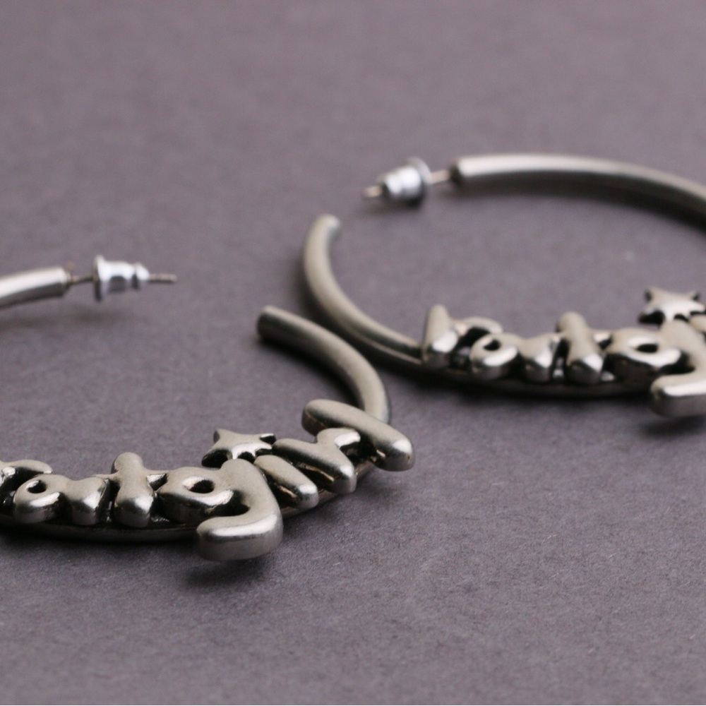 Heaven Stray Rats Ratgirl Hoops Earrings Set - Marc Jacobs - Picture 4 of 7